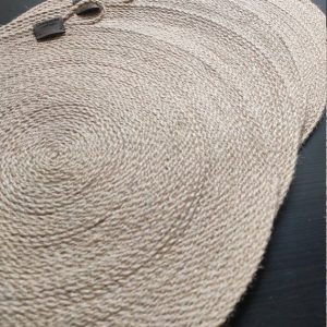 Eco-Friendly Coiled Jute Placemat
